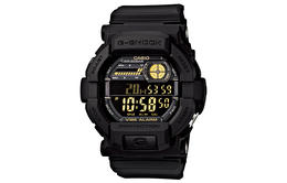 Casio Мужские молодежные черные часы gd-350-1b