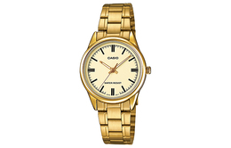 Женские золотые часы серии Standard ltp-v005g-9a Casio