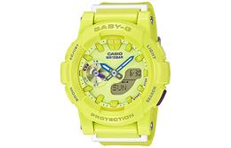 Casio Женские часы BABY-G, желтые, bga-185-9a