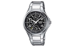 Casio Мужские часы EDIFICE Black Watch ef-316d-1avef