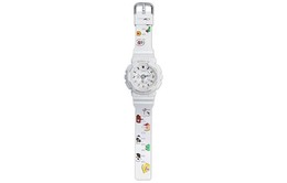 Casio Женские часы BABY-G 46,3 мм, белые ba-110ga-7a1prl(专属礼盒款)