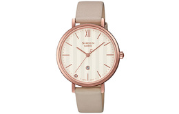 Женские золотые часы SHEEN Casio she-4539cgl-7aupr