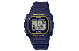 Casio Мужские молодежные синие часы f-108wh-2a2ef