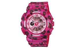 Casio Женские розовые часы BABY-G 46,3 мм ba-110lp-4a