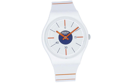 Мужские часы 34 мм белые gz318 Swatch