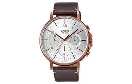 Casio Мужские белые часы стандартной серии mtp-e321rl-5avdf