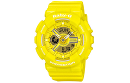 Casio Женские часы BABY-G желтые ba-110bc-9