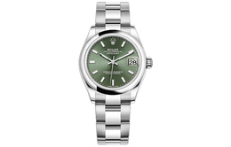 Rolex Часы унисекс с автоматическим механизмом серии Log, 31 мм, зеленый циферблат m278240-0011