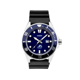 Casio Мужские молодежные синие часы mdv-106b-2a