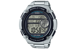 Casio Мужские молодежные черные часы ae-3000wd-1a