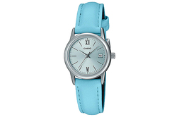 Casio Женские серебряные часы серии Standard ltp-v002l-2b3
