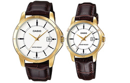 Casio Часы унисекс парные настольные серии белые mtp-v004gl-7a&ltp-v004gl-7a