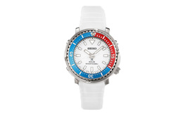 Seiko Часы Prospe Solar Quartz с силиконовым ремешком, 38,7 мм, женский, белый циферблат sut411p1品牌