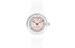 Swatch Часы унисекс 34 мм белые gw717