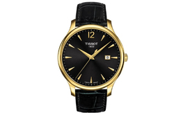 Tissot Мужские часы Junya Collection с кварцевым механизмом, 42 мм, черный циферблат t063.610.36.057.00