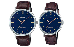 Часы унисекс парные настольные серии Blue Watch Casio mtp-vt01l-2b&ltp-vt01l-2b