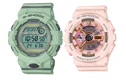 Casio Унисекс Парные настольные часы серии Green Watch gmd-b800su-3+gma-s110mp-4a1pr