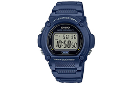 Мужские молодежные серые часы w-219h-2avdf Casio