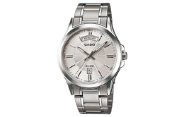 Casio Мужские белые часы стандартной серии mtp-1381d-7a