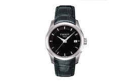 Tissot Женские кварцевые часы Kutu Collection с черным циферблатом t035.210.16.051.00