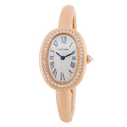 wjba0042 Cartier Baignoire Size 16 Ladies Watch Silver Dial
