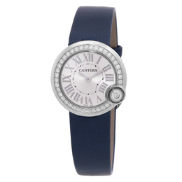 Cartier Ballon Blanc De Cartier 26mm Quartz Silver Dial Ladies Watch w4bl0002