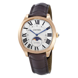 Cartier Drive de Cartier Automatic Silver Dial Mens Watch wgnm0008