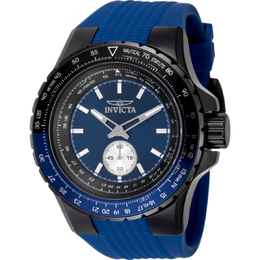 Invicta Aviator Quartz Blue Dial Mens Watch 49300