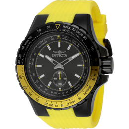 Invicta Aviator Series Mens Quartz Gunmetal Dial Watch Model No: 49301