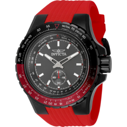 Invicta Aviator Quartz Gunmetal Dial Mens Watch 49302