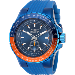 Invicta Aviator Quartz Blue Dial Mens Watch 49310