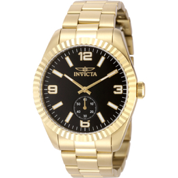 Invicta 49389 - Men's Quartz Watch with Black Dial