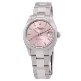 Rolex Datejust 31 Automatic Pink Dial Ladies Watch