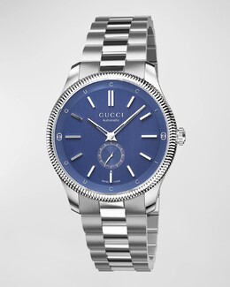 Мужские тонкие часы-браслет G-Timeless, 40 мм Gucci, цвет Blue prod267840155 | blue