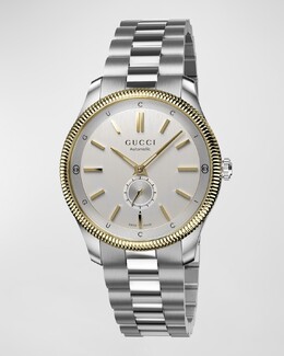 Мужские тонкие часы-браслет G-Timeless, 40 мм Gucci, цвет Bicolor prod267840152 | bicolor