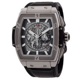 Pre-owned Hublot Spirit of Big Bang Titanium Automatic Mens Watch 601.nx.0173.lr