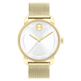 Movado Access White Dial Ladies Quartz Watch Model 3601077