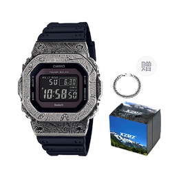 Casio Часы унисекс DIGITAL Series Black gw-b5600bc-1b改装-腰果花胶带