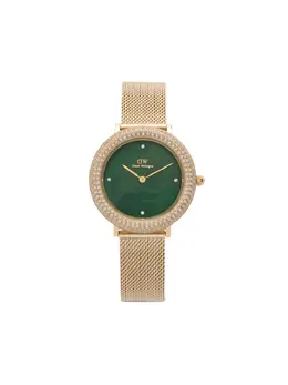 Часы Crystalline Bezel Evergold 32mm Daniel Wellington, зеленый 28645002 | зеленый