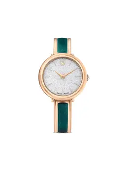 Наручные часы Crystalline Bangle 32 мм Swarovski, белый 28670894 | белый