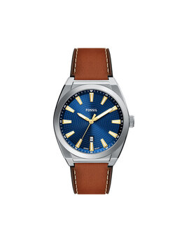 Часы Everett FS6115 Fossil, коричневый 4064092335774 | braun