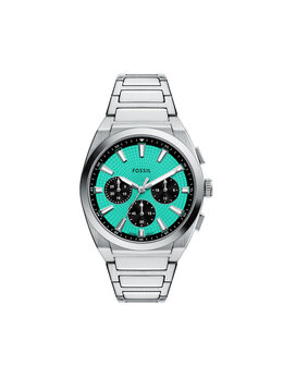 Часы Everett Chronograph FS6117 Fossil, серебряный 4064092335798 | silberfarben