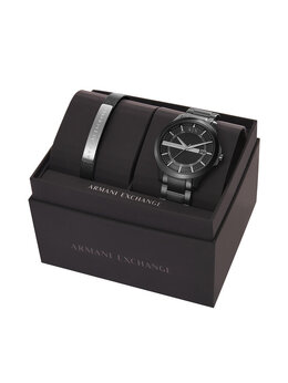 Часы Hampton AX7101 Armani Exchange, чёрный 4053858763500 | schwarz