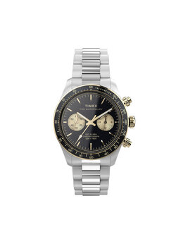 Часы Waterbury Heritage TW2Y24000 Timex, чёрный 0194366433647 | schwarz