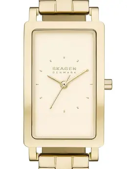 Часы Lille 22mm Skagen, золотой 30785617 | золотистый