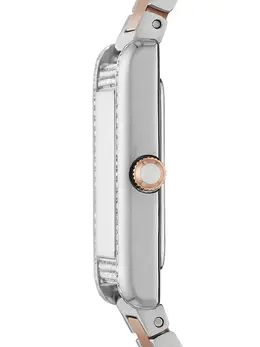 Часы Stainless steel 22mm x 32mm Emporio Armani, серебряный 27757217 | серебристый