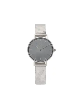 Часы Petite Reflection 28mm Daniel Wellington, серебряный 28643997 | серебристый