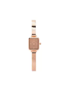 Часы Quadro Mini Reflection 18mm Daniel Wellington, розовый 28644464 | розовый