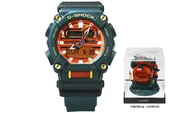 Мужские часы Casio G-SHOCK, Зеленый ga-900dbr-3apfl签名礼盒 | green