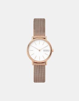 Часы Skagen SKW2694 Signatur Slim из розового золота с сеткой 1451391 | rose gold